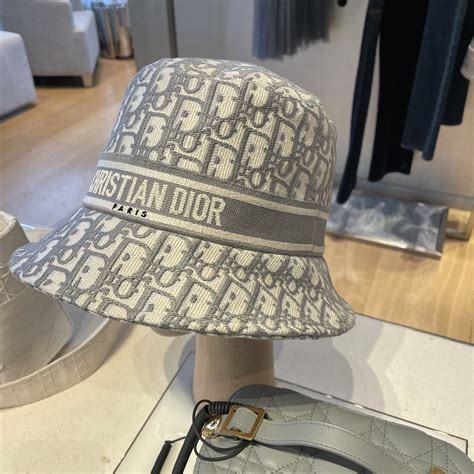 cristian dior visor|Christian Dior bucket hat price.